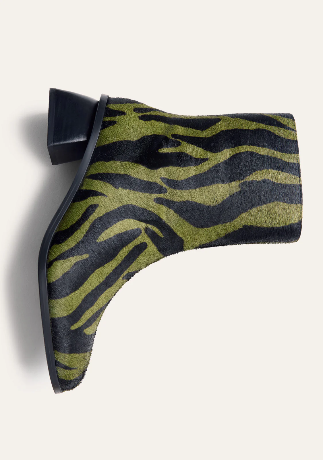 ANIMAL PRINT LEATHER ANKLE BOOTS BY MELYSSA PINTO - Image 4