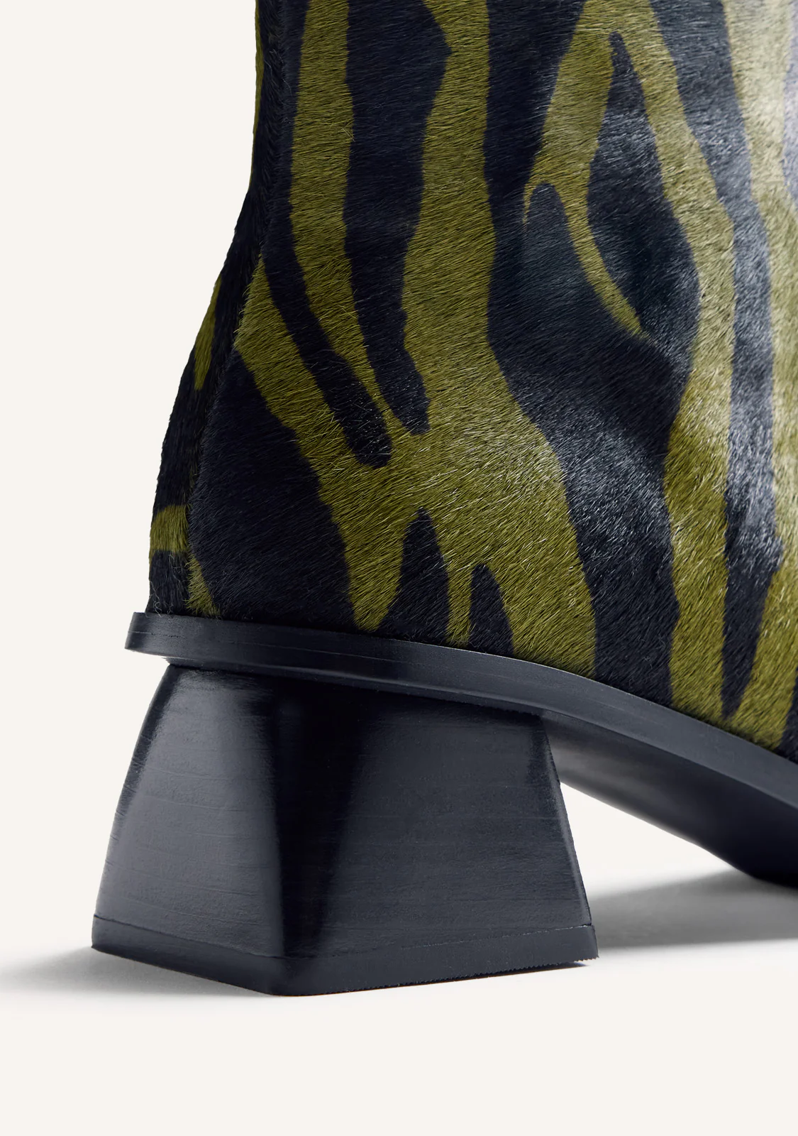 ANIMAL PRINT LEATHER ANKLE BOOTS BY MELYSSA PINTO - Image 5