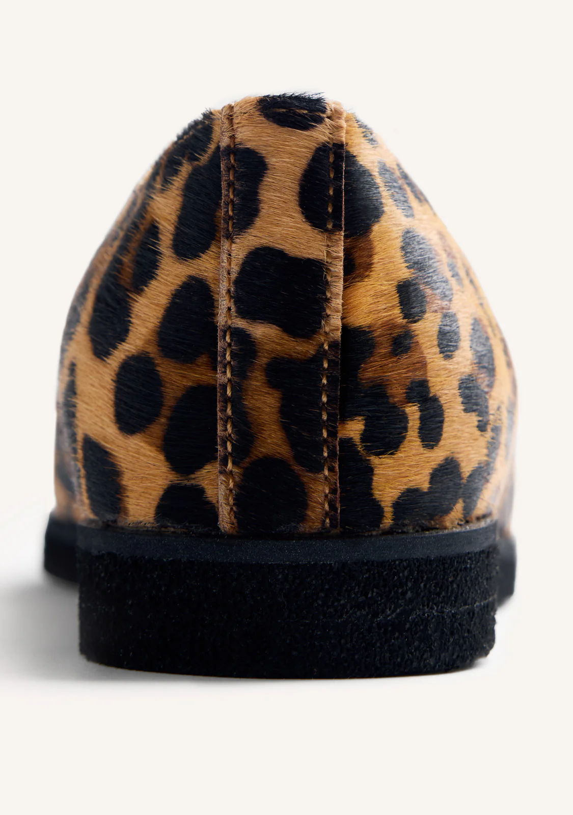 ANIMAL PRINT LEATHER BALLET FLATS BADOURA - Image 5