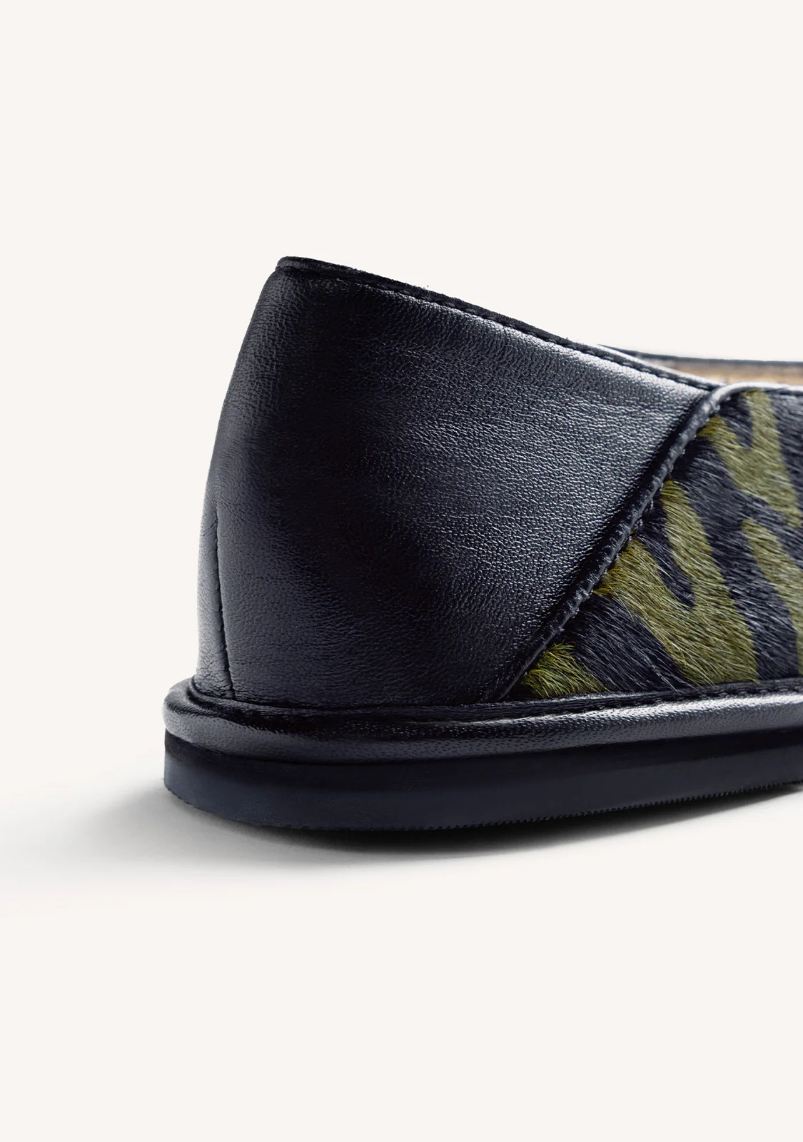 ANIMAL PRINT LEATHER BALLET FLATS BY MELYSSA PINTO - Image 5