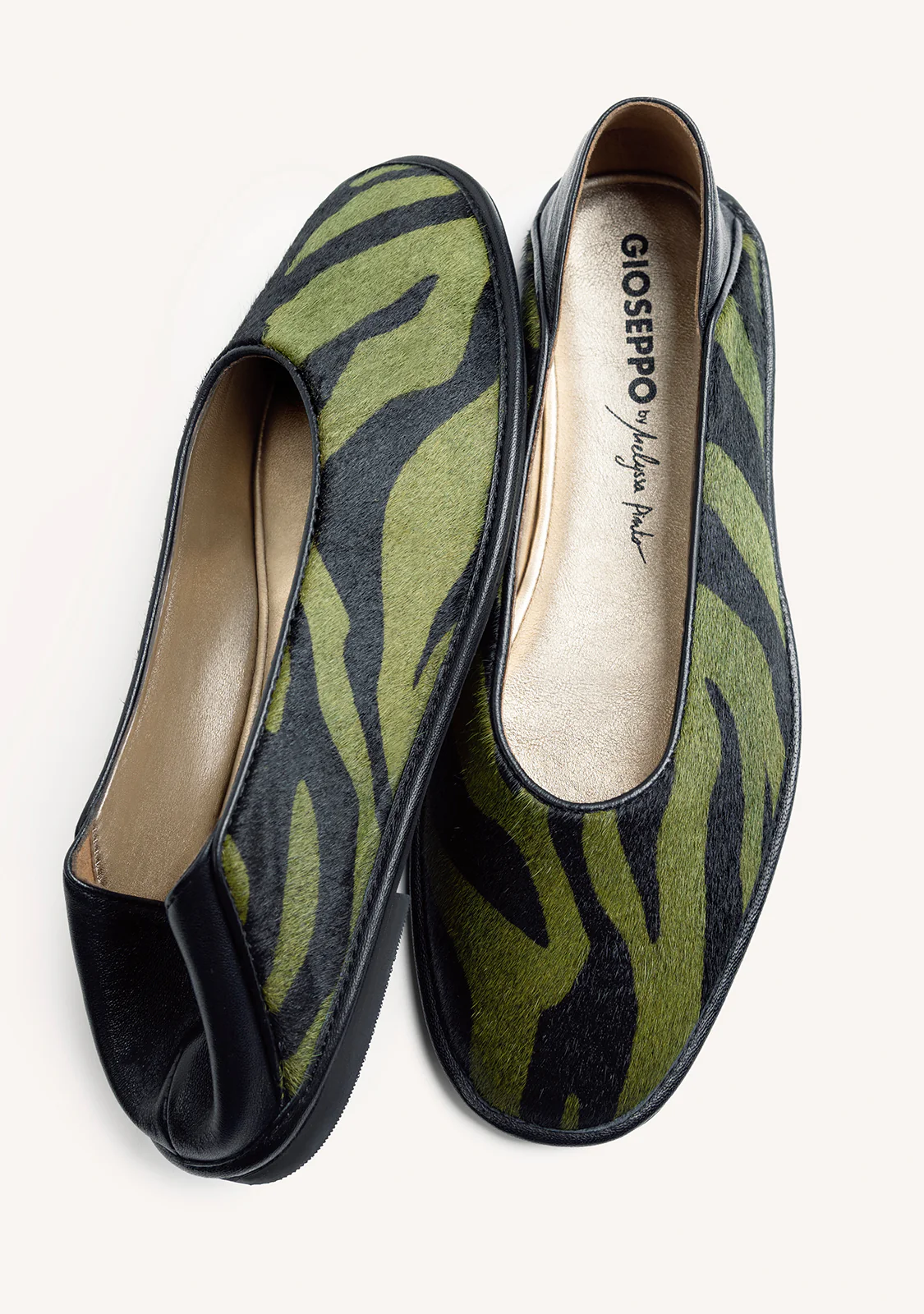 ANIMAL PRINT LEATHER BALLET FLATS BY MELYSSA PINTO - Image 6