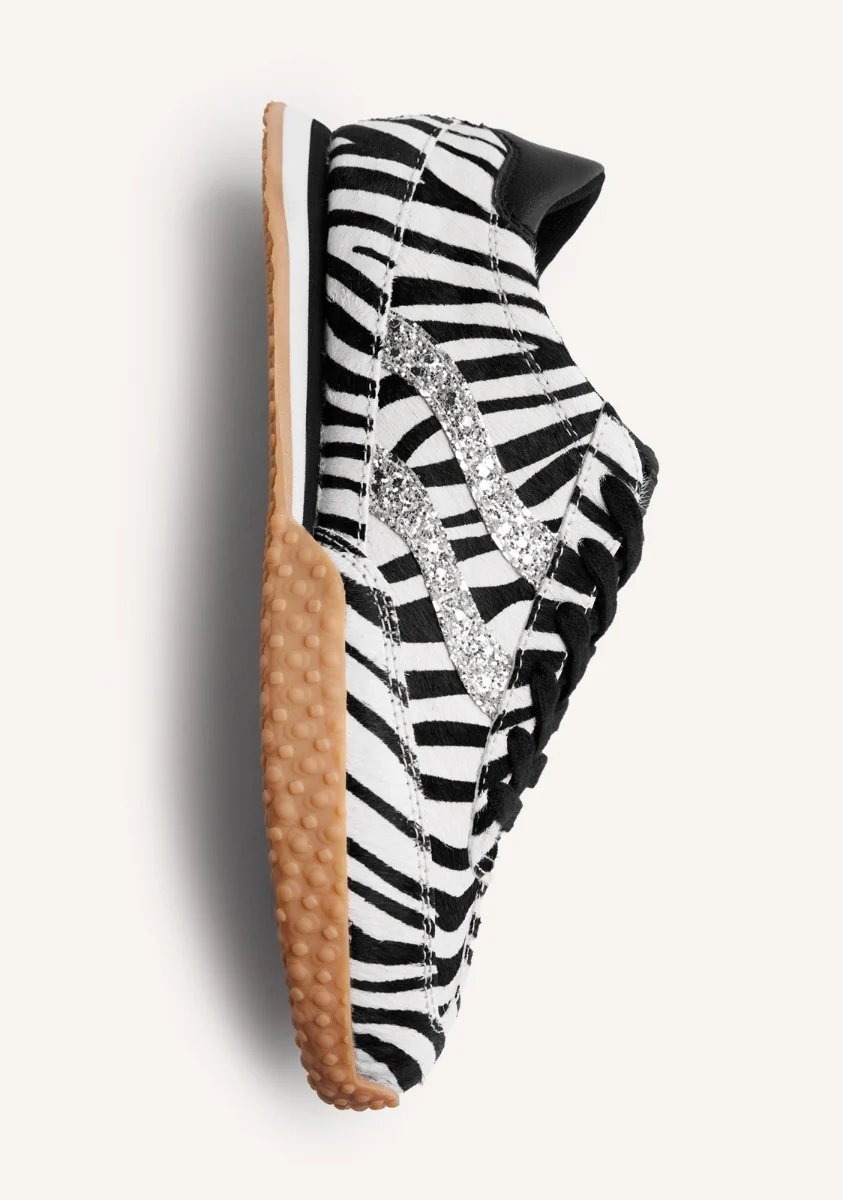 ANIMAL PRINT LEATHER SNEAKERS HALSTAD - Image 5