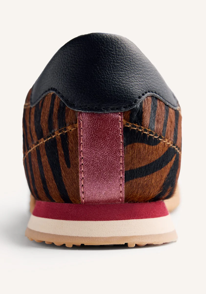 ANIMAL PRINT LEATHER SNEAKERS HALSTAD - Image 4