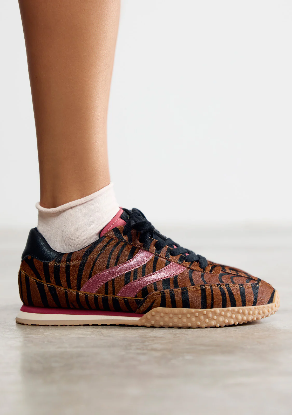 ANIMAL PRINT LEATHER SNEAKERS HALSTAD - Image 7