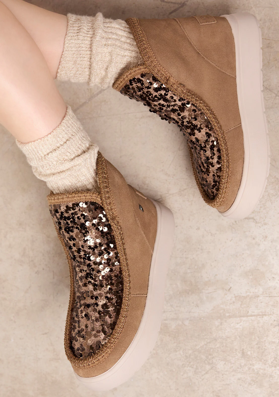 AUSTRALIAN SEQUIN LEATHER BOOTS STARK - Image 4