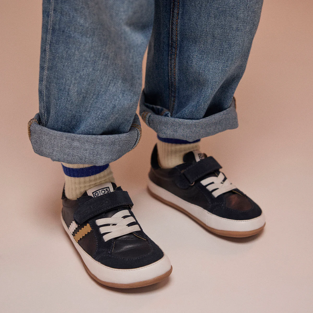 BLUE MARINE BASKETS WITH ADJUSTABLE CLOSURES FOR BOYS AND GIRLS SKRADIN - Image 6