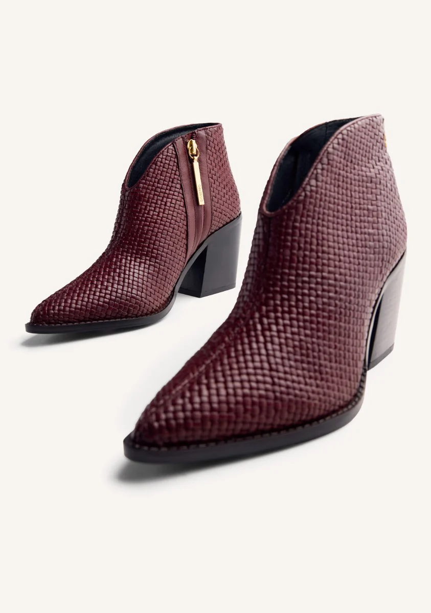 BRAIDED LEATHER BOOTS ERHARD - Image 3