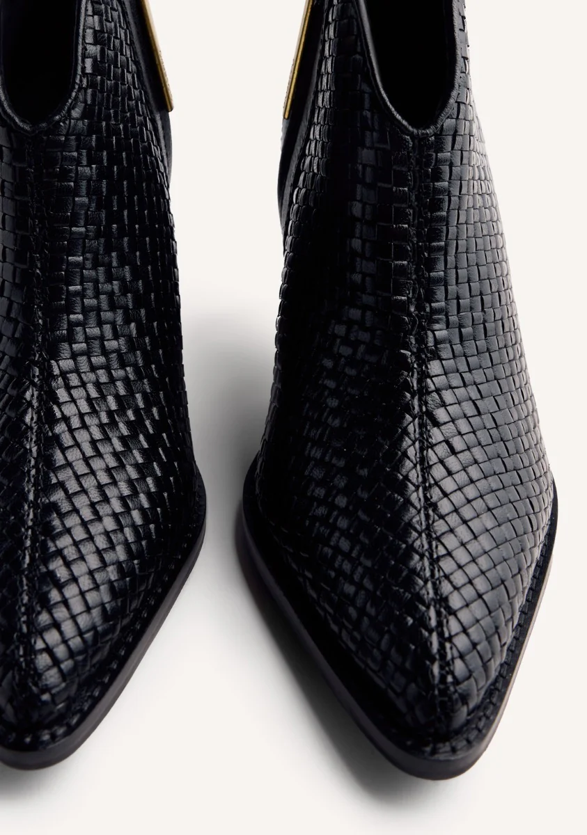 BRAIDED LEATHER BOOTS ERHARD - Image 6