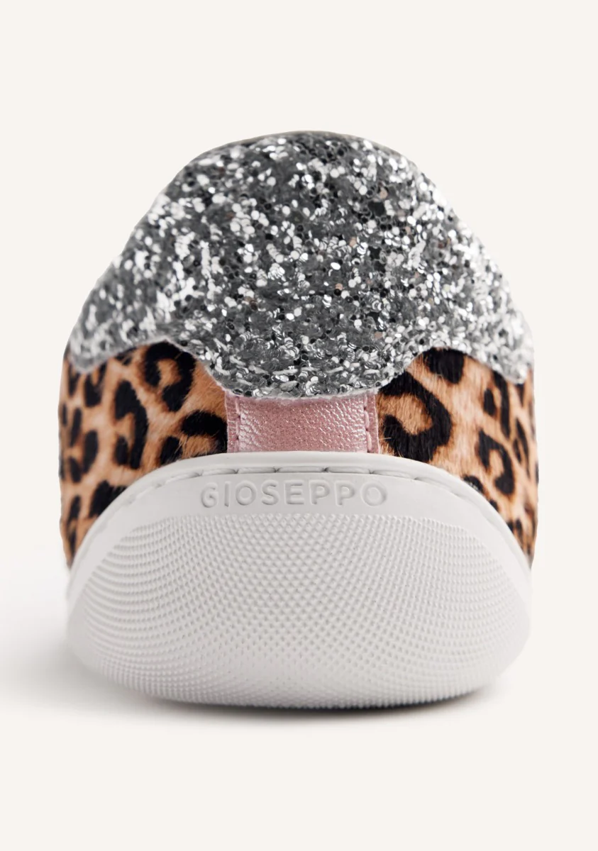 GIOSEPPO BAREFOOT - ANIMAL PRINT LEATHER SNEAKERS ANDEI - Image 5