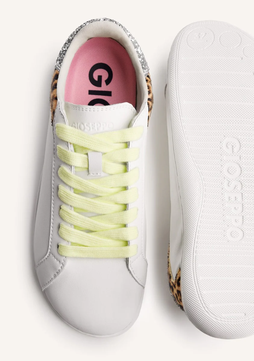 GIOSEPPO BAREFOOT - ANIMAL PRINT LEATHER SNEAKERS ANDEI - Image 6