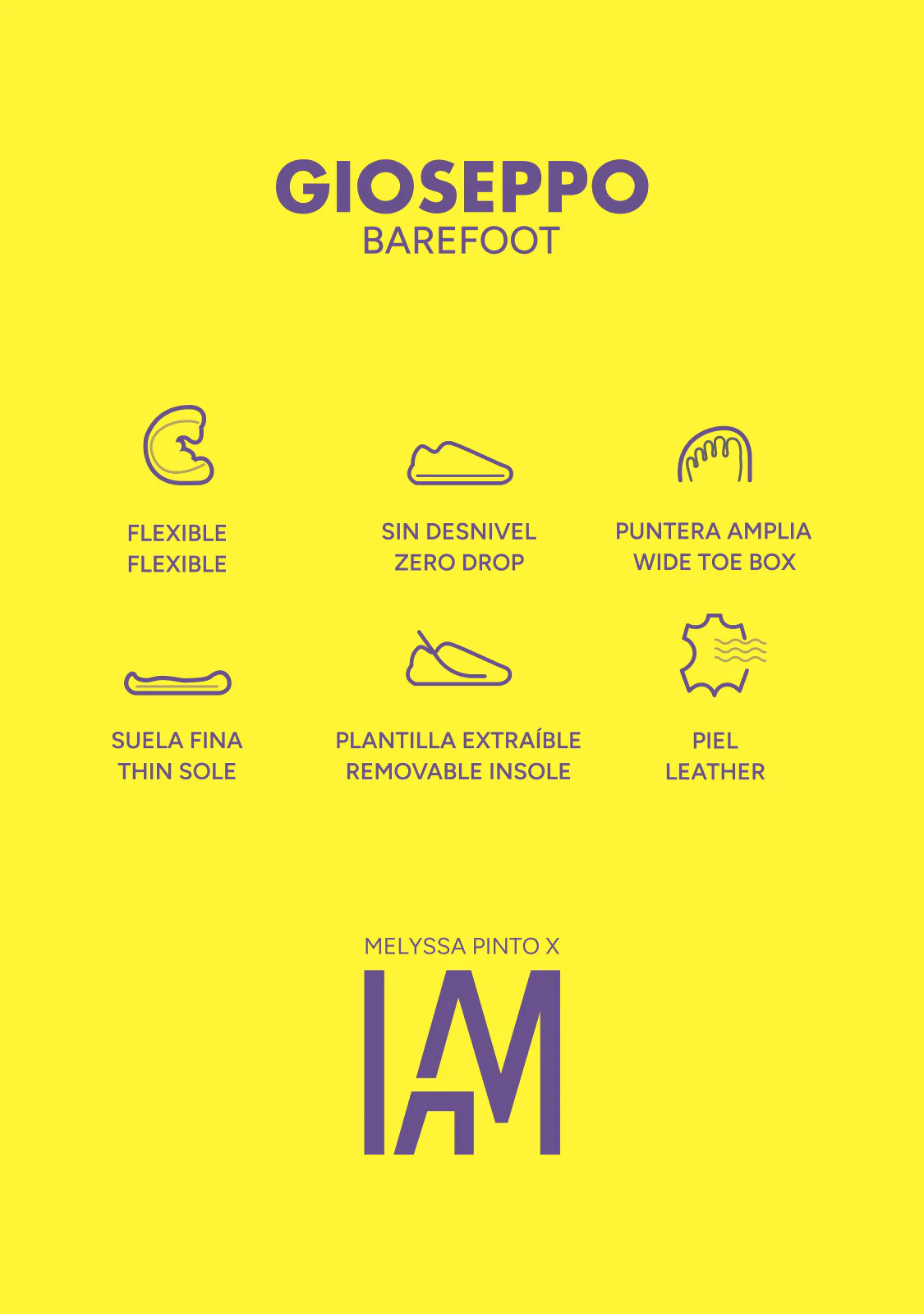 GIOSEPPO BAREFOOT – BLACK LEATHER SNEAKERS BY MELYSSA PINTO (I AM EDITION) - Image 10