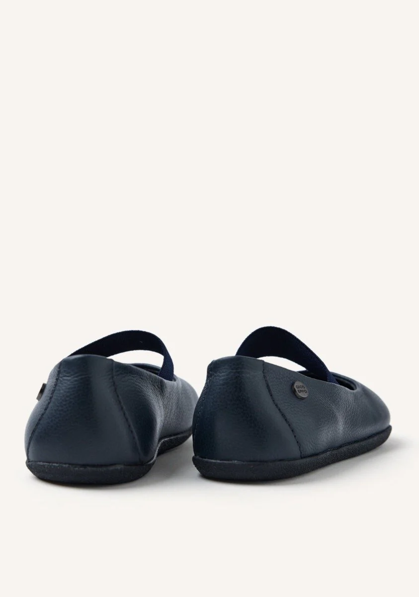GIOSEPPO BAREFOOT - LEATHER SCHOOL BALLERINAS CORUNNA - Image 4