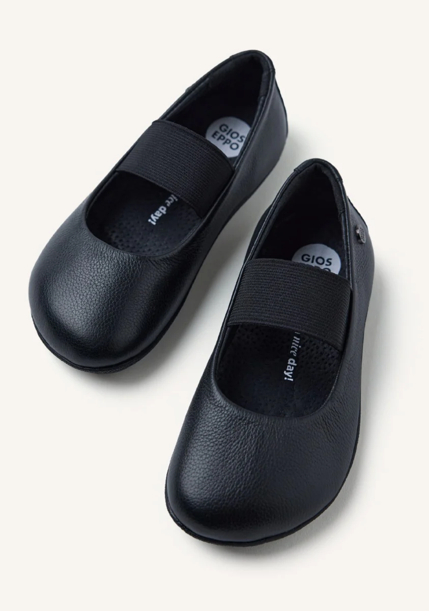 GIOSEPPO BAREFOOT - LEATHER SCHOOL BALLERINAS CORUNNA - Image 3