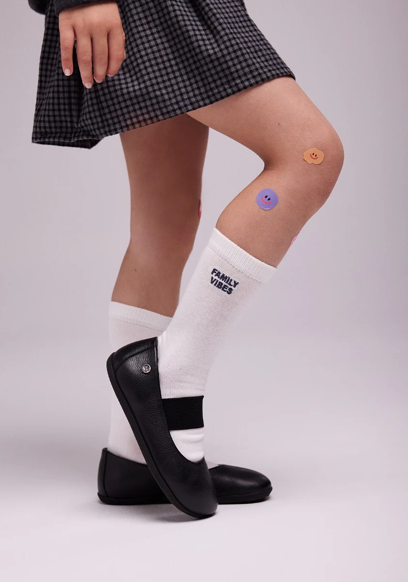 GIOSEPPO BAREFOOT - LEATHER SCHOOL BALLERINAS CORUNNA - Image 7