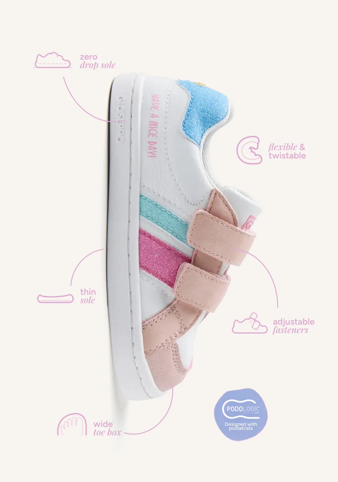 GIOSEPPO BAREFOOT - SHINE SNEAKERS ECORSE - Image 7