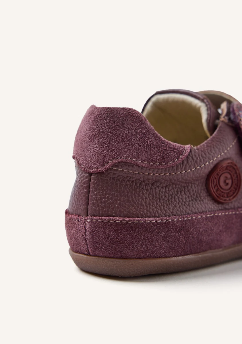 GIOSEPPO BAREFOOT - SHINEY LEATHER SNEAKERS RENVILLE - Image 3