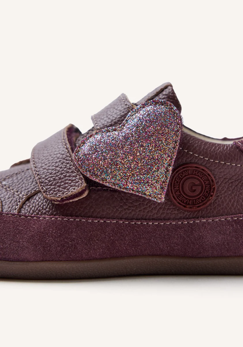 GIOSEPPO BAREFOOT - SHINEY LEATHER SNEAKERS RENVILLE - Image 4