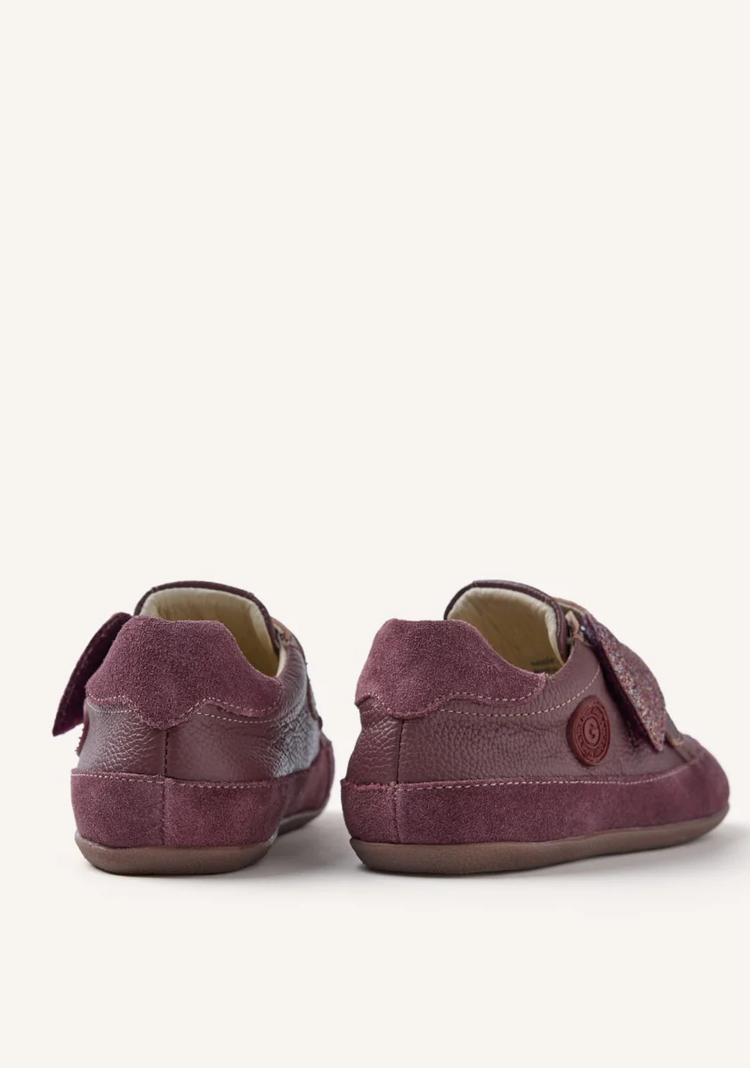 GIOSEPPO BAREFOOT - SHINEY LEATHER SNEAKERS RENVILLE - Image 5