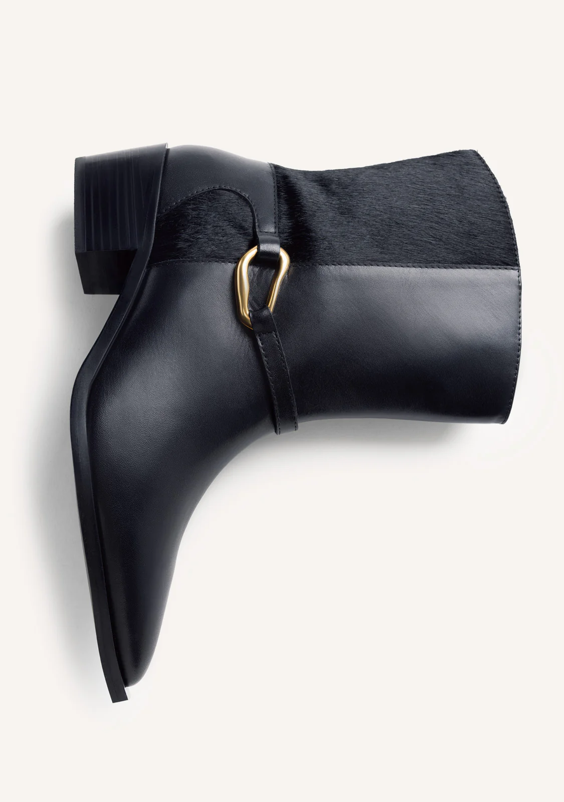 LEATHER ANKLE BOOTS BY MELYSSA PINTO - Image 4