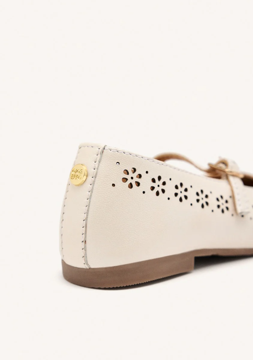 LEATHER BALLET FLATS KITTERY - Image 3