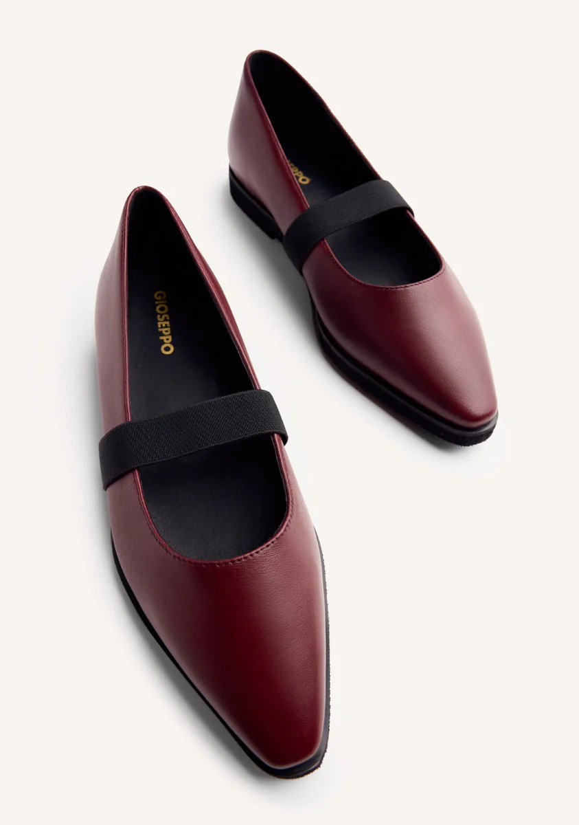 LEATHER BALLET FLATS LONSDALE - Image 3