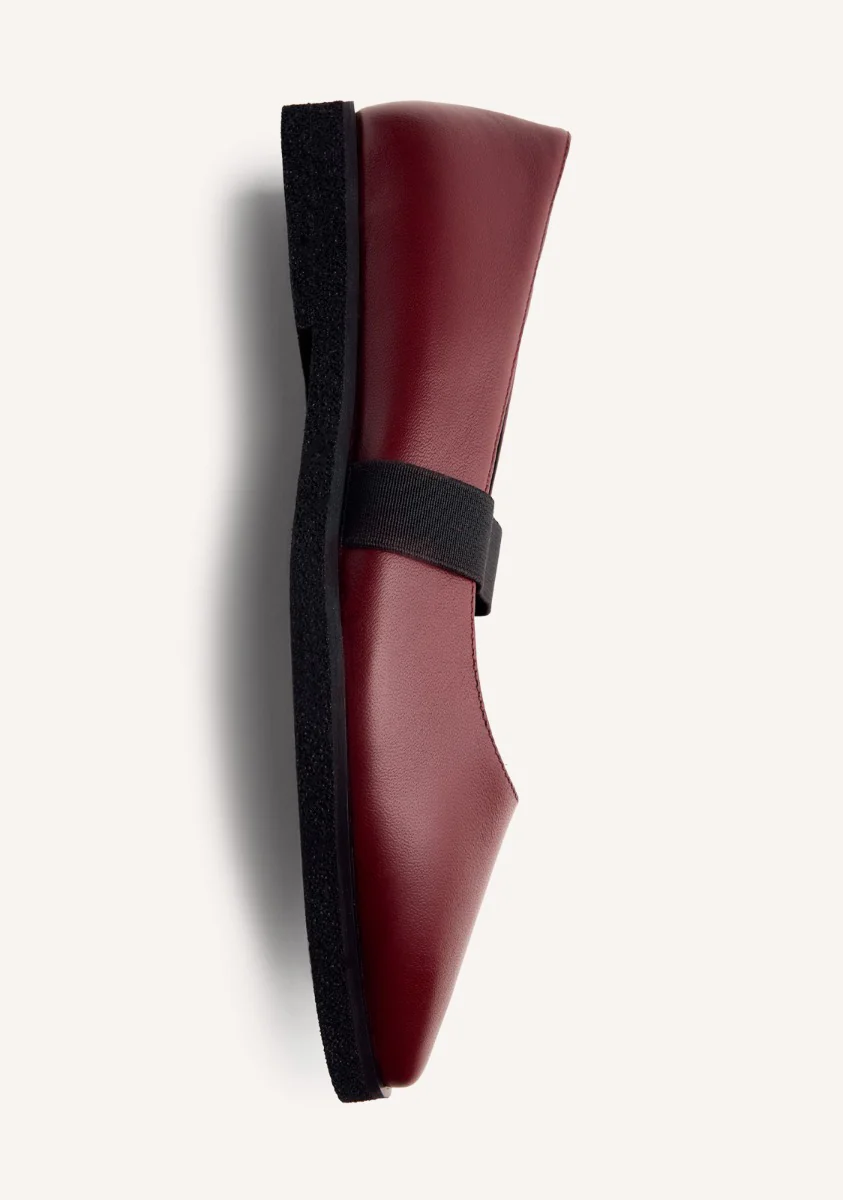 LEATHER BALLET FLATS LONSDALE - Image 5