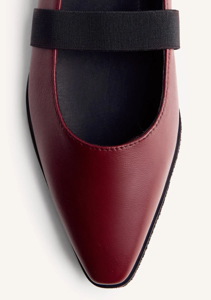 LEATHER BALLET FLATS LONSDALE - Image 6