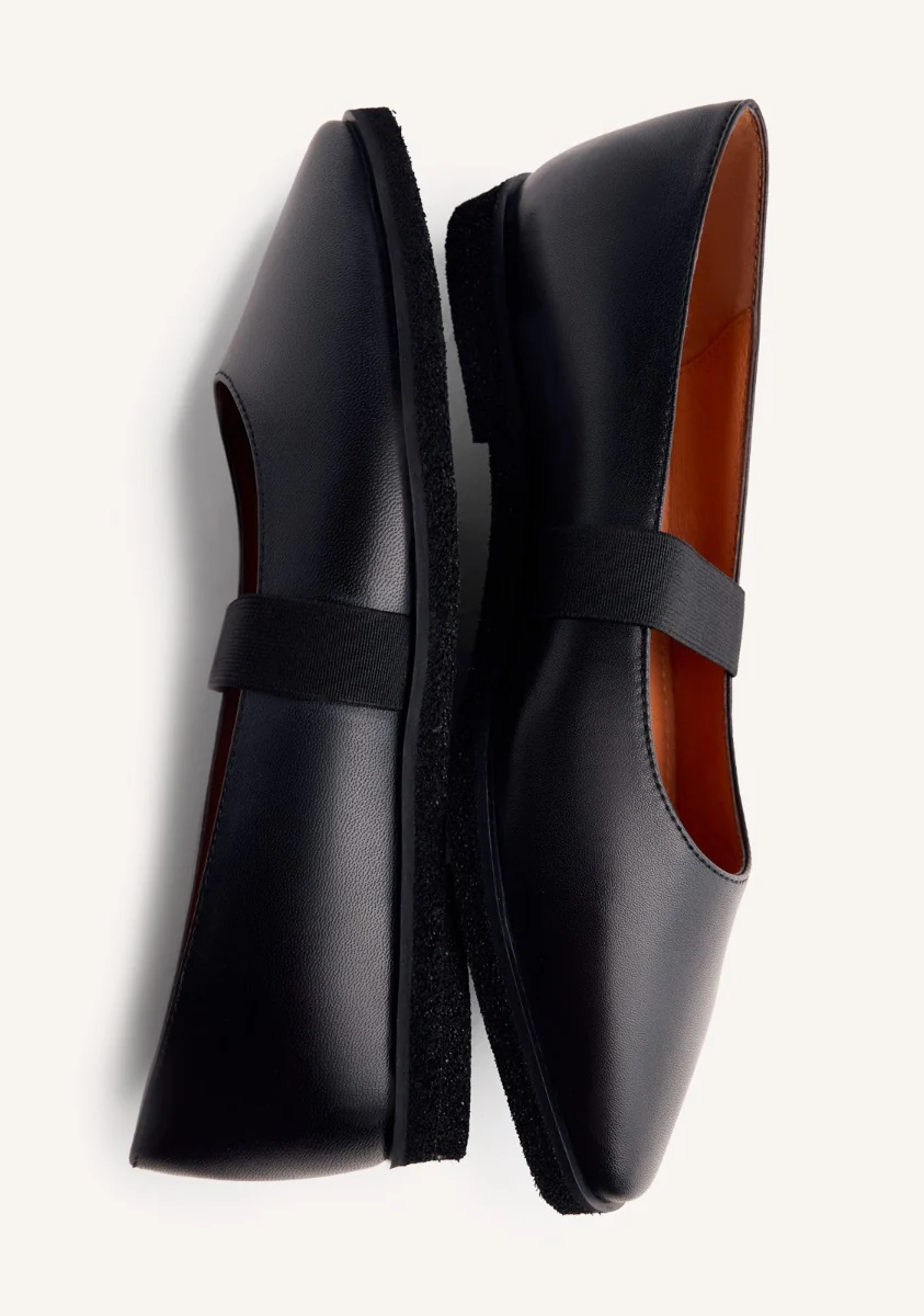 LEATHER BALLET FLATS LONSDALE - Image 5