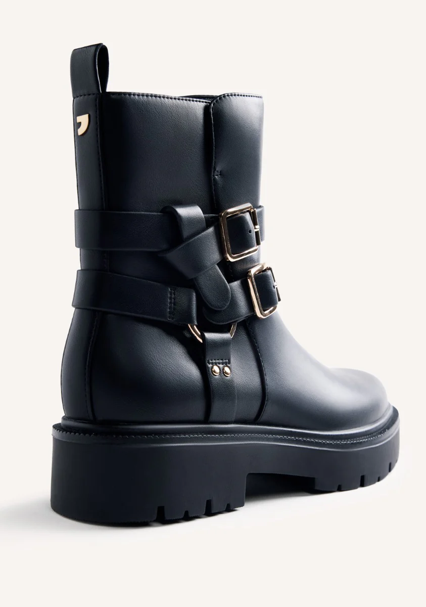 LEATHER BIKER BOOTS MORENCI - Image 4