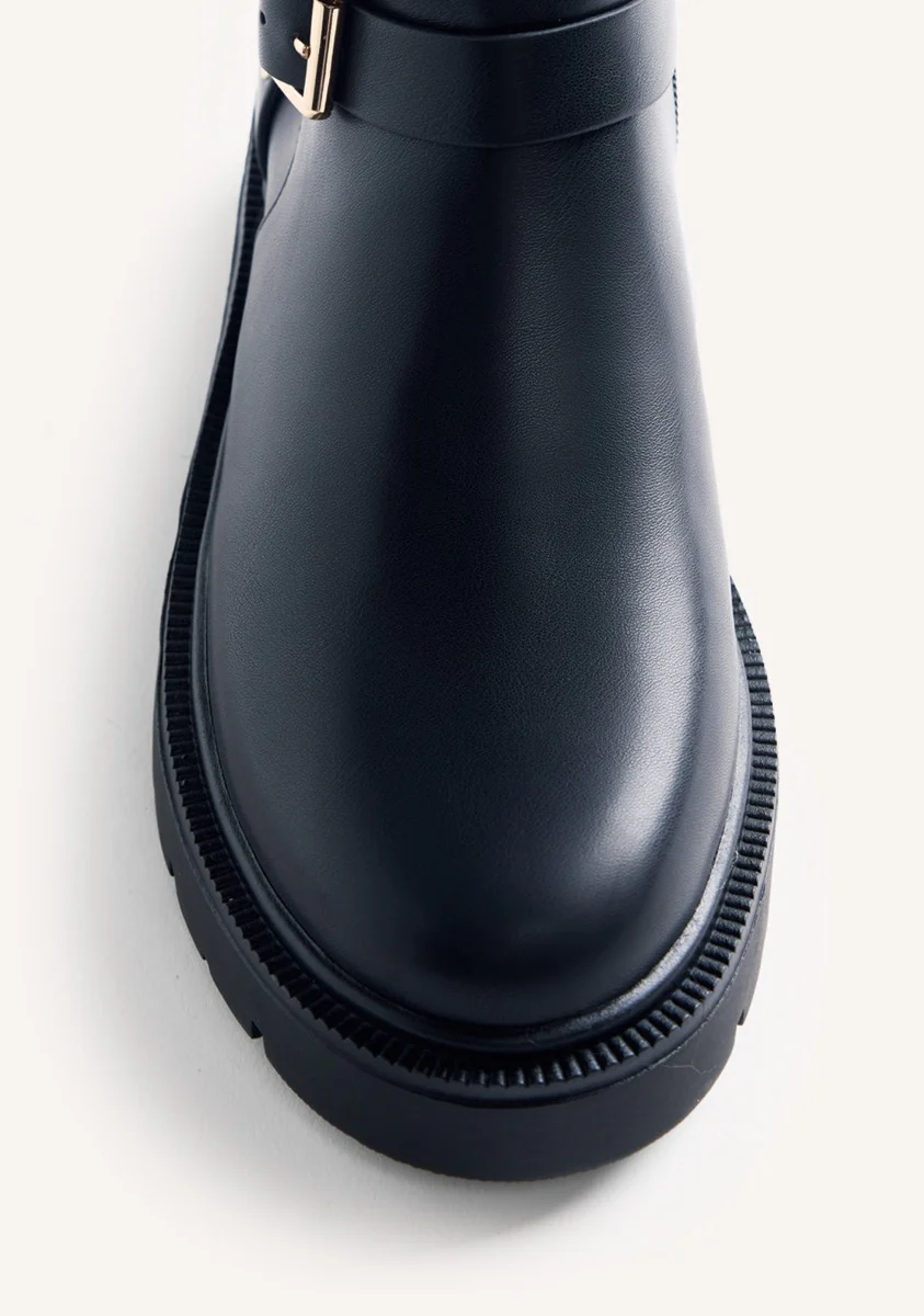 LEATHER BIKER BOOTS MORENCI - Image 5