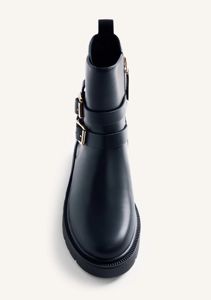 LEATHER BIKER BOOTS MORENCI - Image 6