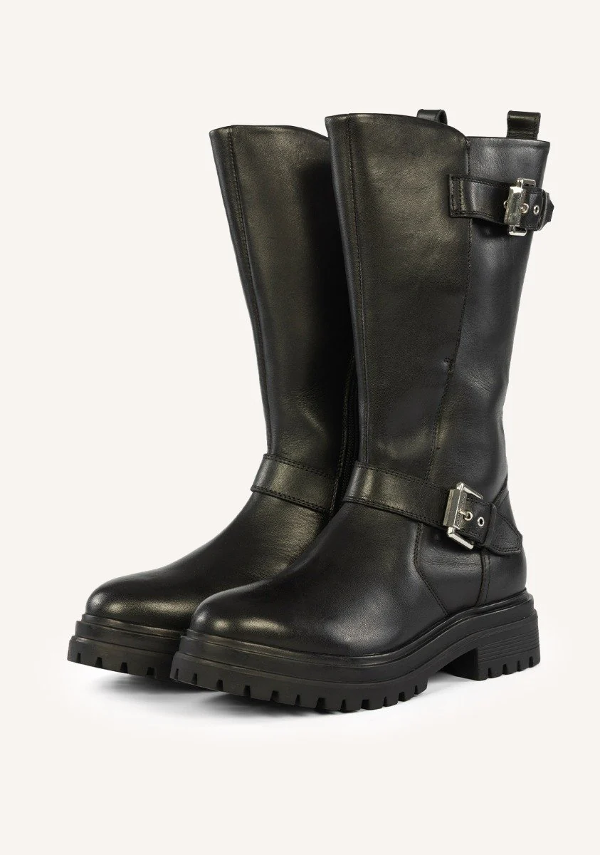 LEATHER BIKER BOOTS NOVAKY - Image 3