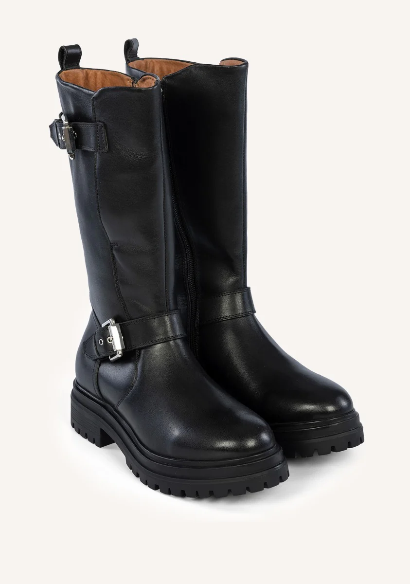 LEATHER BIKER BOOTS NOVAKY - Image 4