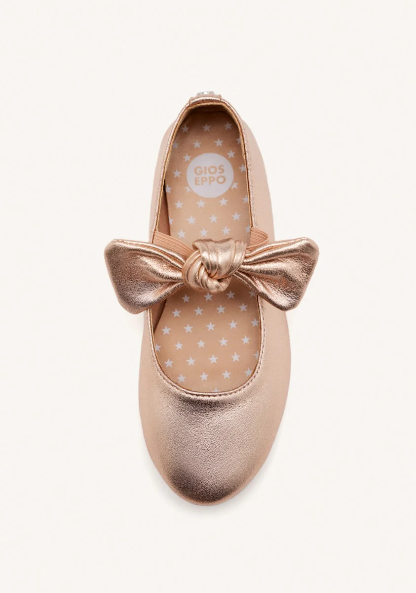 LEATHER MARY-JANE BALLET FLATS BOW ERROL - Image 4