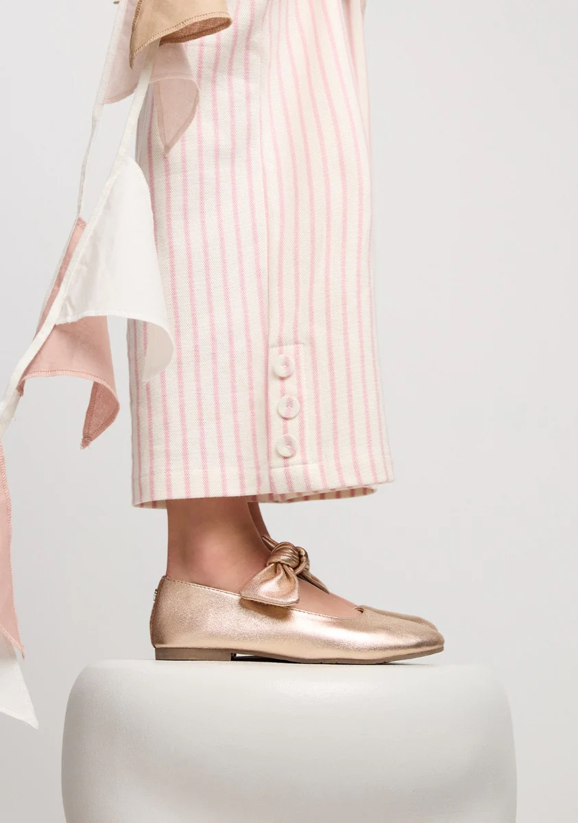 LEATHER MARY-JANE BALLET FLATS BOW ERROL - Image 5