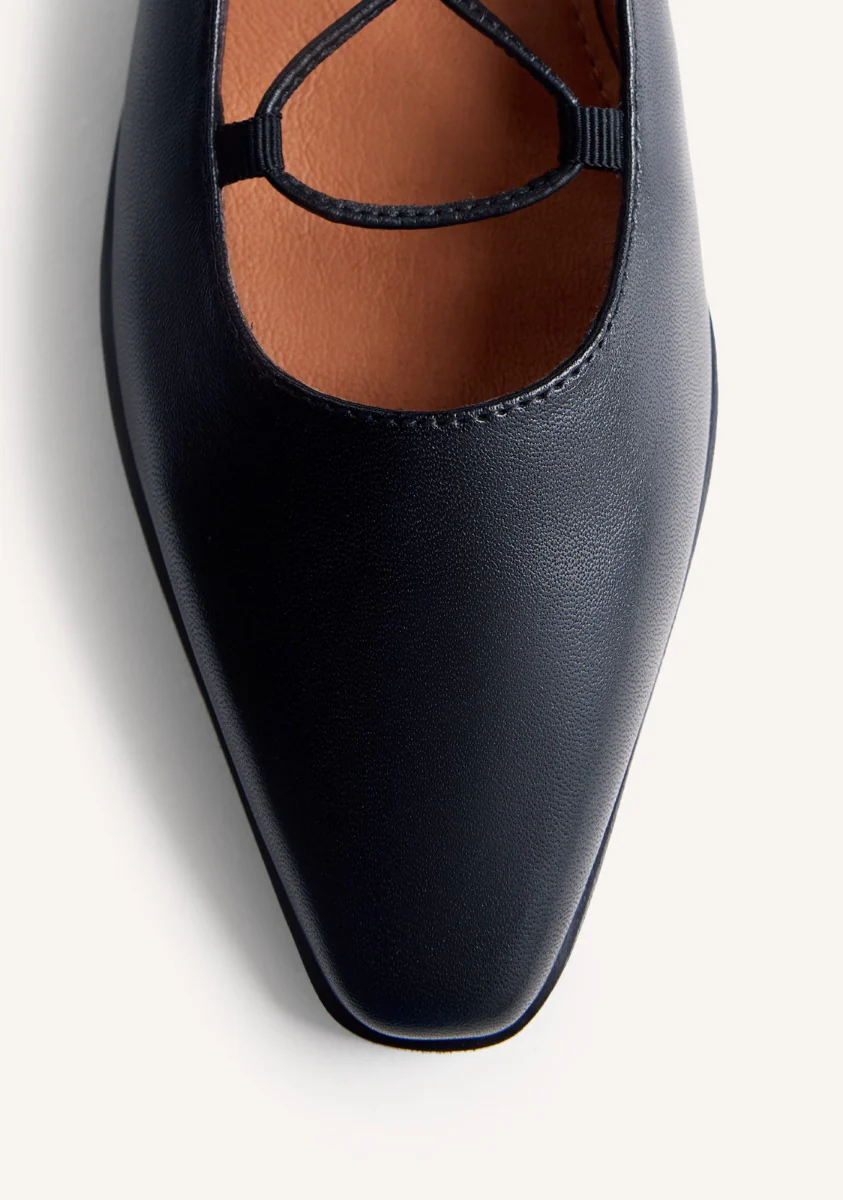 LEATHER STRAPS BALLET FLATS GAASTRA - Image 3