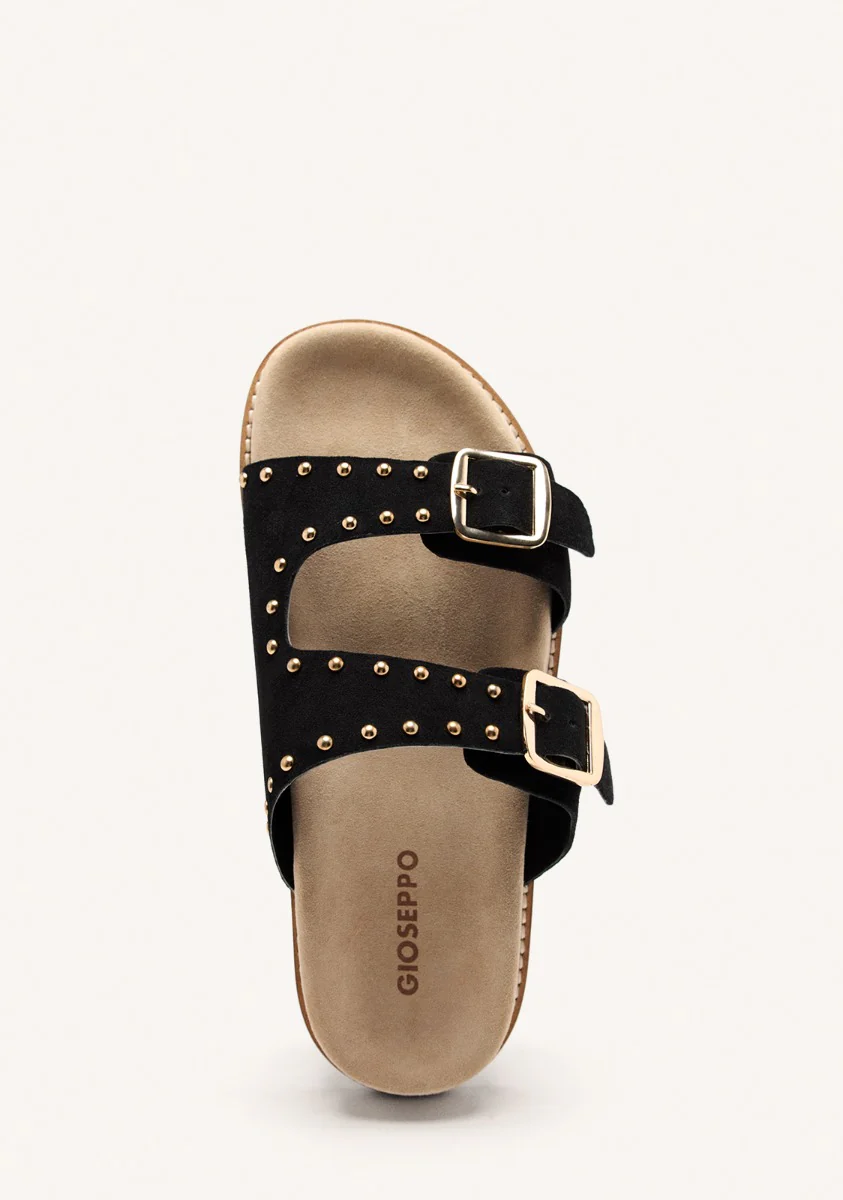 LEATHER STUDDED SANDALS STELLA - Image 5