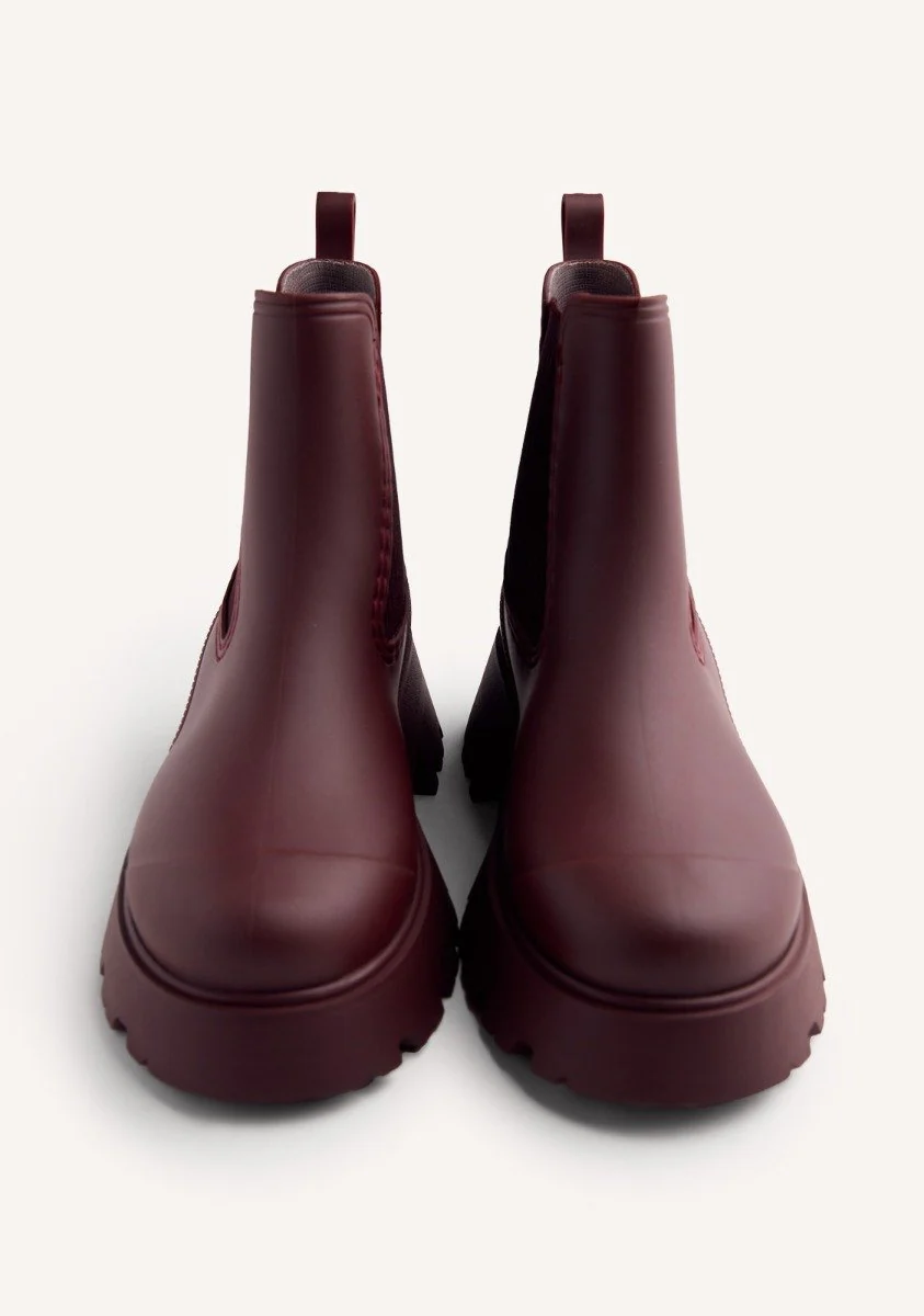 PLATFORM RAIN ANKLE BOOTS BELDING - Image 5