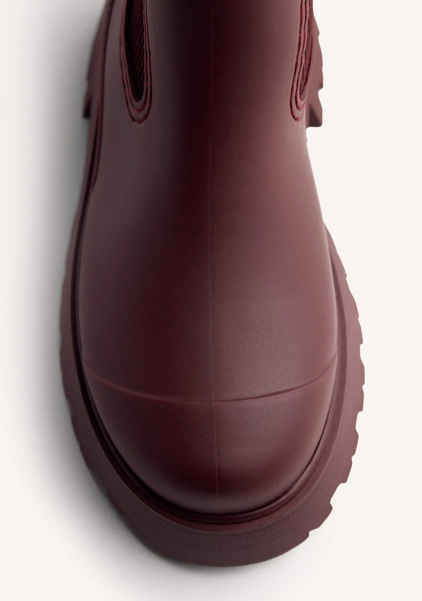 PLATFORM RAIN ANKLE BOOTS BELDING - Image 6