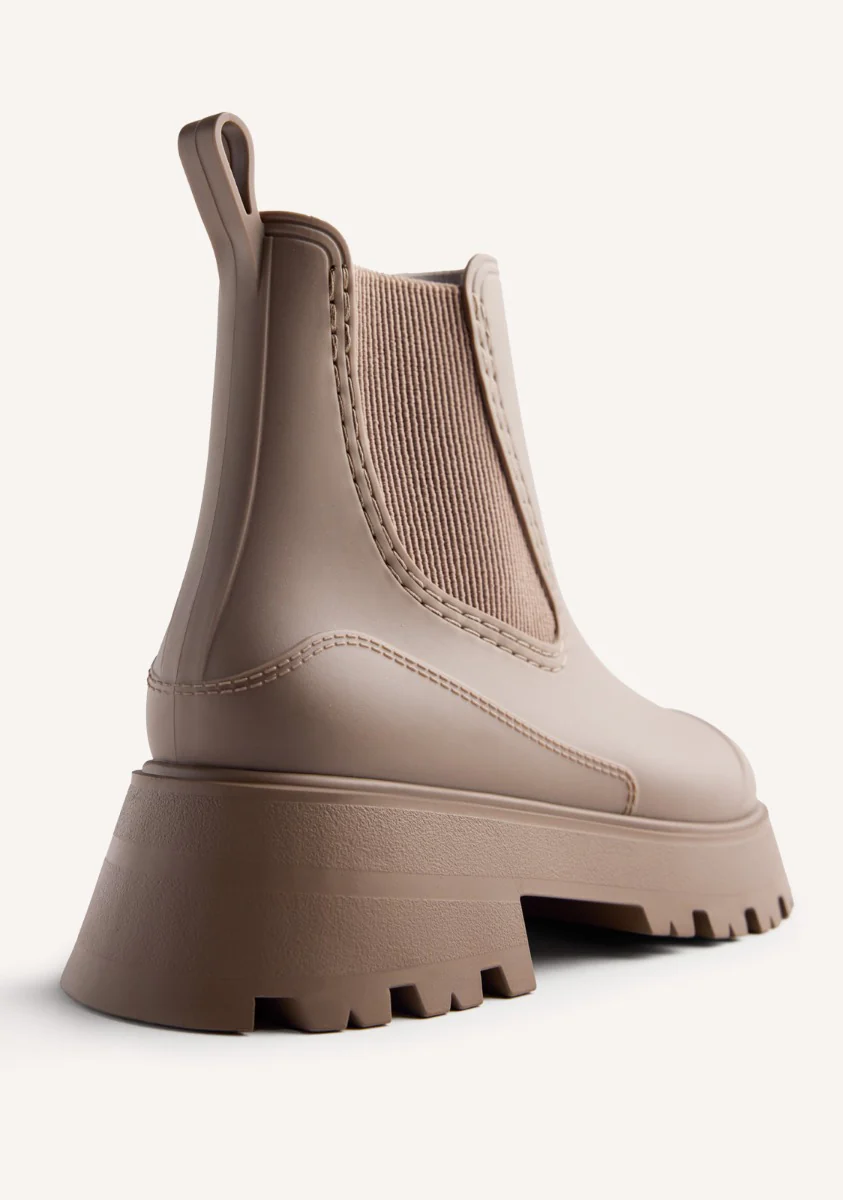 PLATFORM RAIN ANKLE BOOTS BELDING - Image 5