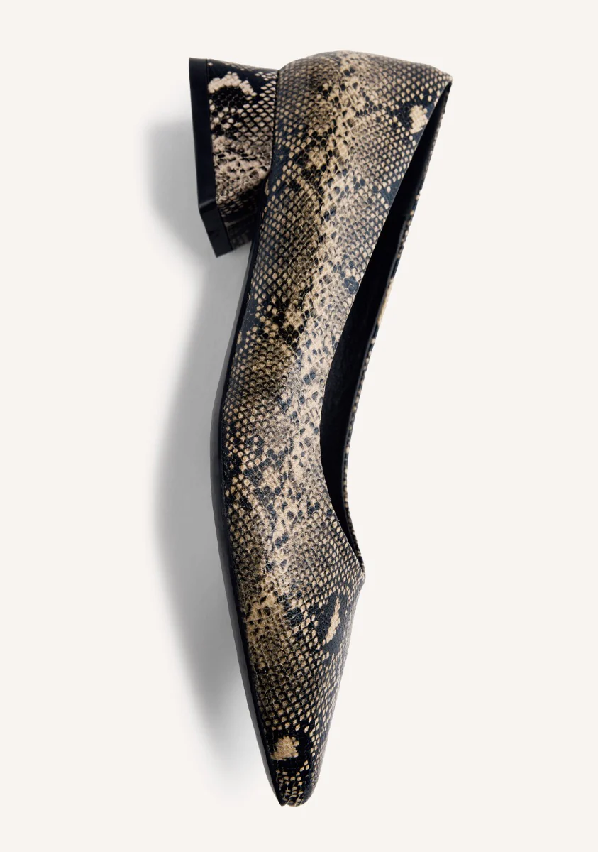 SNAKE EFFECT HEELED SHOES MESICK - Image 5