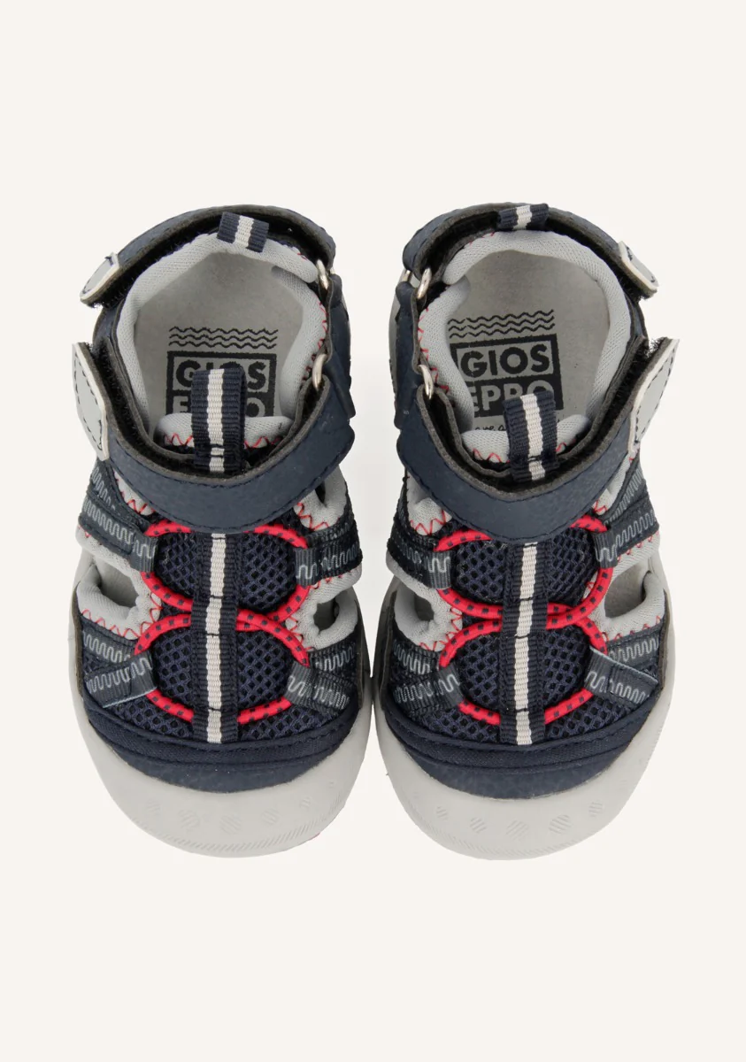 Sporty flip flops in blue for girls TONALA - Image 3