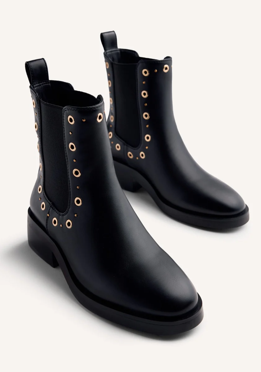 STUDDED AND OLLED CHELSEA BOOTS HALMA - Image 3