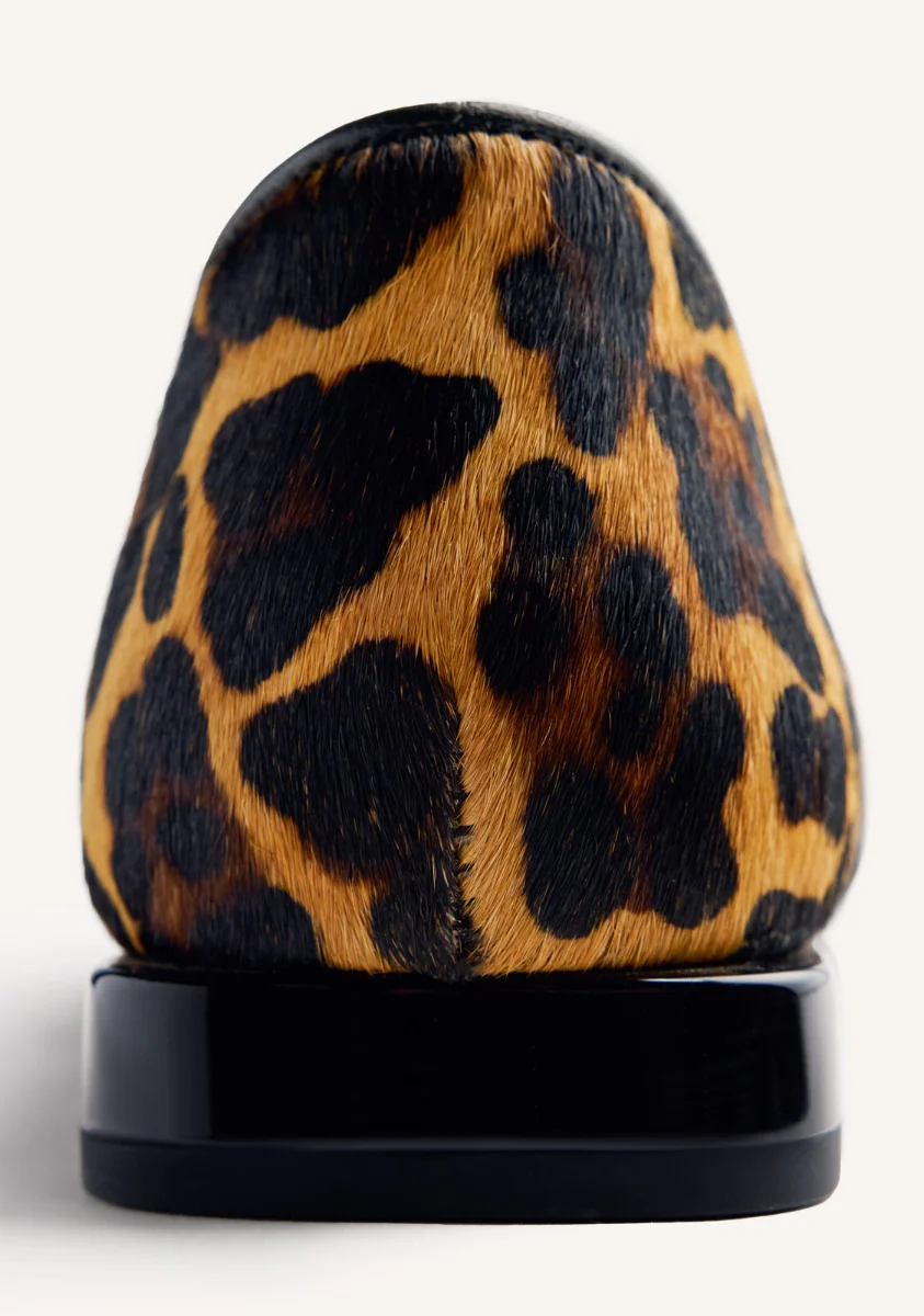 STUDDED LEATHER BALLET FLATS BRAHAM - Image 4