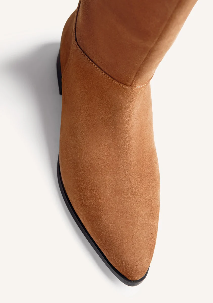 SUEDE LEATHER HIGH BOOTS FOSTORIA - Image 5