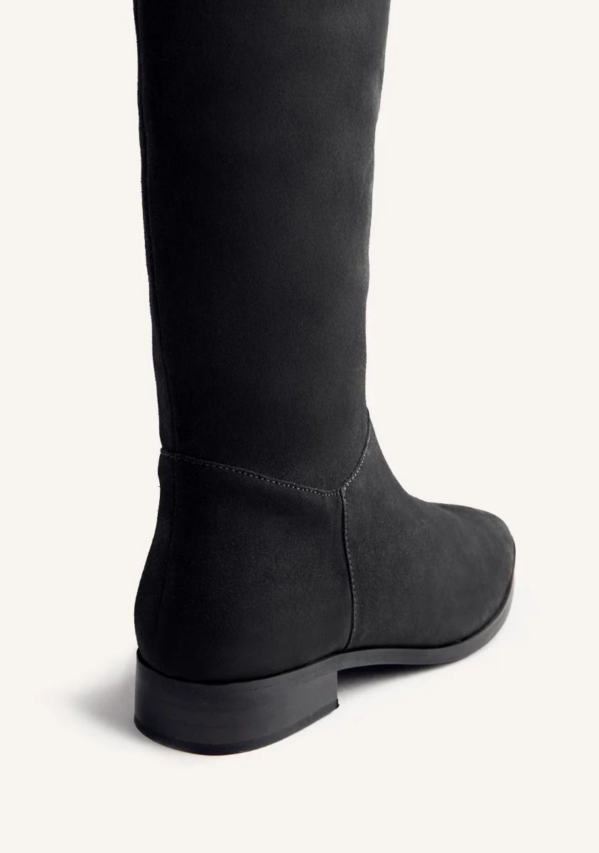 SUEDE LEATHER HIGH BOOTS FOSTORIA - Image 4